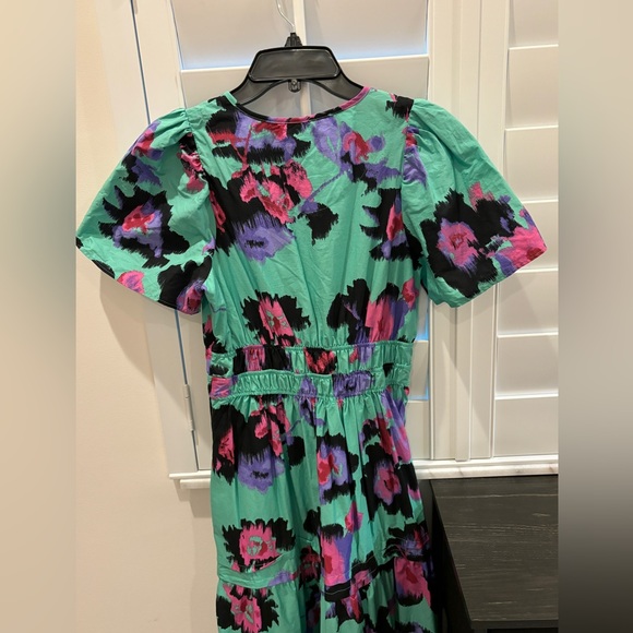 NWOT Anthropologie The Somerset Maxi Dress in Turquoise Size Small - Picture 11 of 14